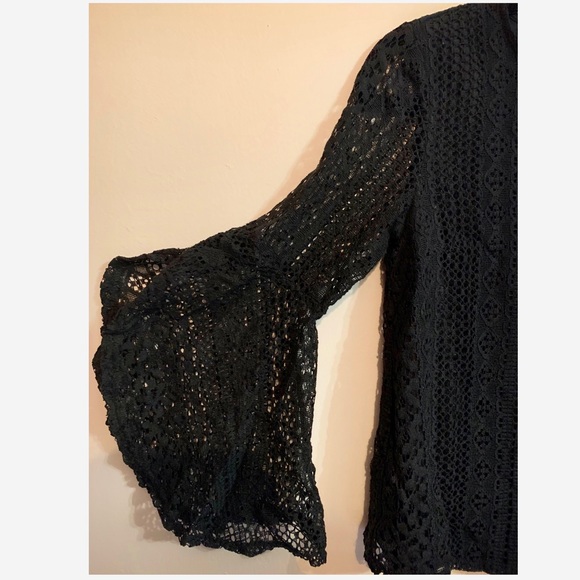 Black Lace Top - Picture 3 of 3